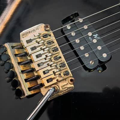 Washburn SS40 Black Solid Body Electric Guitar image 8