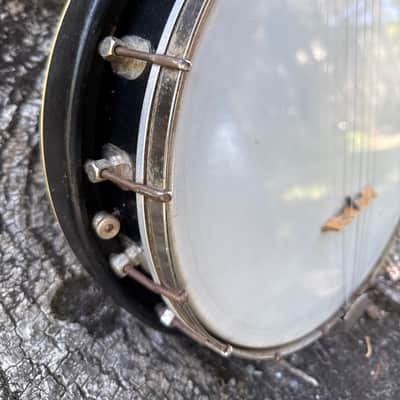 Vintage Silvertone 5 string 1950’s Sears Harmony with resonator image 6
