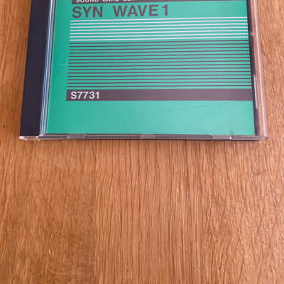 Yamaha sy 77 /sy 99 SYN WAVE 1 voice data and waveforms cards image 1