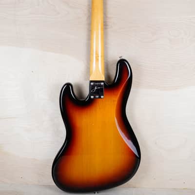 Fender Jaco Pastorius Jazz Bass (Fretted) 2000 Sunburst Lacquer Finish w/ OHSC, Case Candy image 6