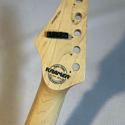 2010's Indonesian Kramer Pacer Series Beak Headstock Guitar Neck Floyd Ready 22 Fret Maple Board image 17