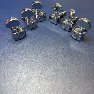 Grover 106 Auto-Locking Tuners - Chrome image 1