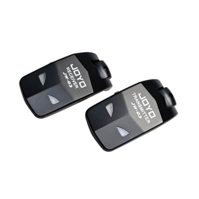 JOYO jw-03 2.4GHz Wireless Guitar System 4 Channels Rechargeable Audio Wireless Transmitter Receiver for Guitar Bass Electric Instruments,price include the import duty for US buyer image 2