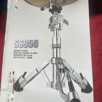 (Brand New) Yamaha SS-950 900 Series Double-Braced Heavy Duty Snare Stand 2010s - Chrome image 4