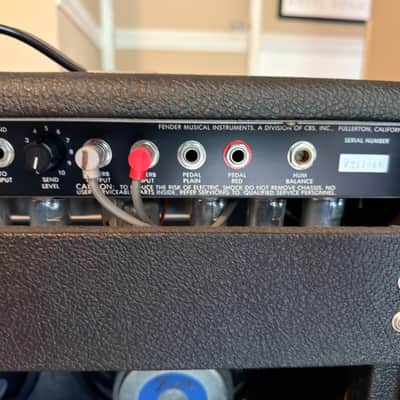 1983 Fender Concert 2×10 Paul Rivera era - Fuchs Serviced image 7
