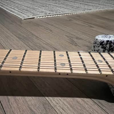 Warmoth Soloist / Dinky Charvel Jackson style 2020 Splatter image 15