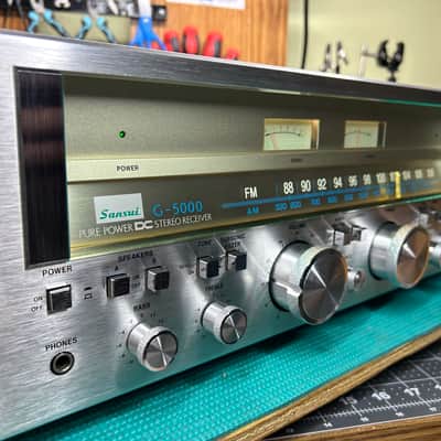 Sansui G-5000 Vintage Receiver - Master-Level 188-Part Restoration - Beautiful!! image 9