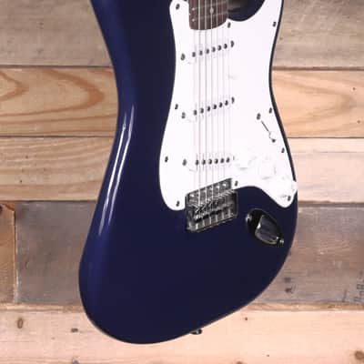 Squier Affinity Series Stratocaster Electric Guitar Baltic Blue "Good Condition" image 2