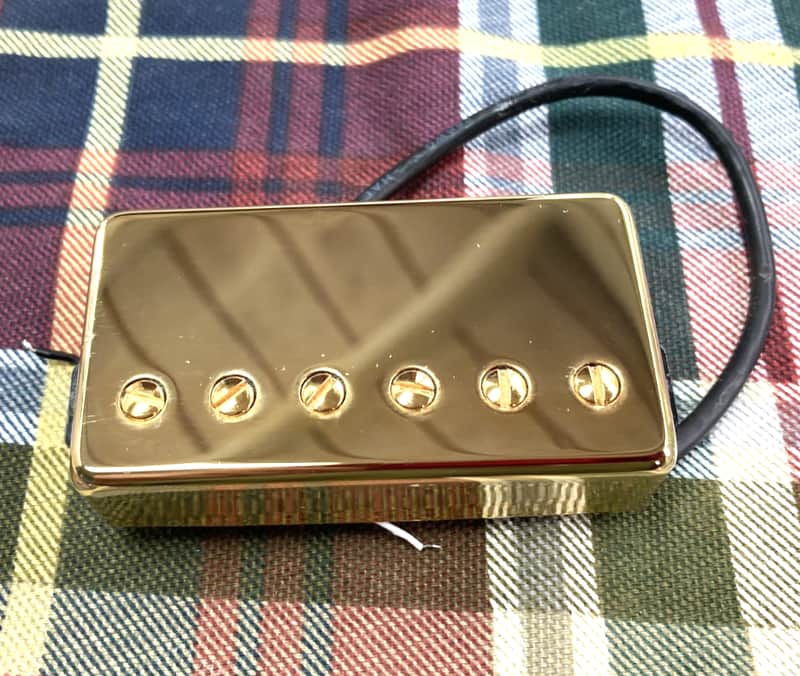 Gold Ernie Ball Music Man Luke "HT" Humbucker Bridge Pickup, 52mm, Hot Treble image 1