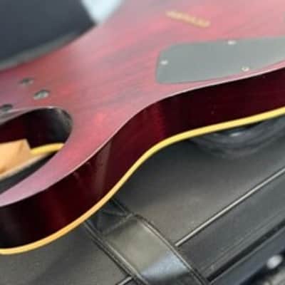 LOADED Original Ibanez Guitar BODY RG721RW PREMIUM in Charcoal Brown Flat (CNF) image 16