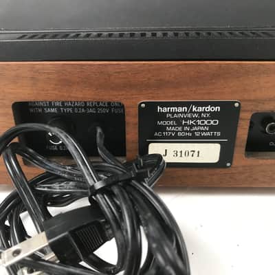 Vintage Harman Kardon cassette tape deck recorder HK1000 image 8