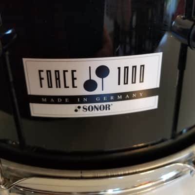 Sonor Force 1000 Early 90's made in Germany - Black wrap w/bag image 1