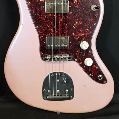 LsL Instruments Placerita JM Style Offset w/Tremolo, Ash Body, Rosewood FB, Ice Pink, 6lbs 13.8ozs, HSC image 3