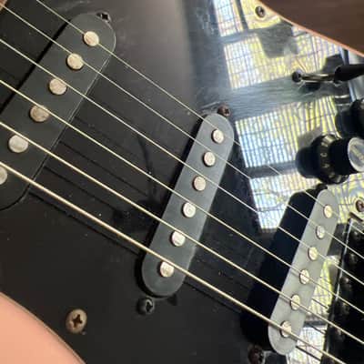Hondo Fame 760 1980s - Pink w/Matching Headstock RARE image 11