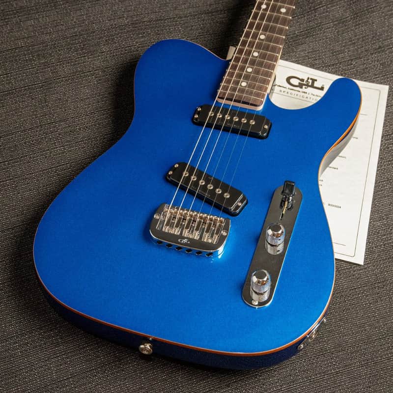 G&L ASAT Special Midnight Blue Metallic 2024 Wood Binding Electric