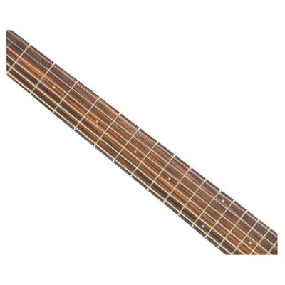 Fender CD-60SCE Dreadnought All-Mahogany A/E Guitar - Natural w/ Rosewood FB image 3