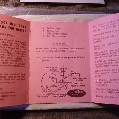 Gretsch Guarantee papers 6117 1967 image 6