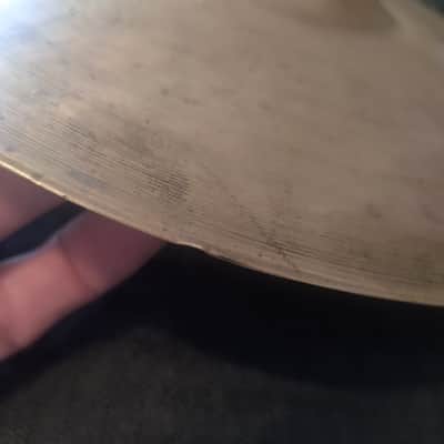 Zildjian 12" Heavy Top Hi-Hat US Military Issued 884gr 1930s image 7