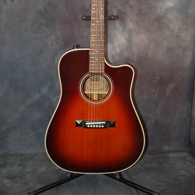 Alvarez 5082 Acoustic Electric Thinline Guitar MIJ 1984 Sunburst New Profile Gigbag image 1