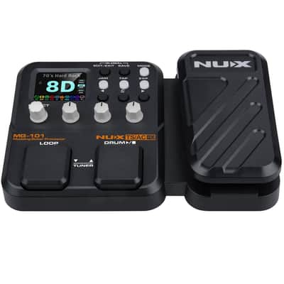 NUX MG-101 Modelling Multi-Effect Guitar Processor - Black image 1