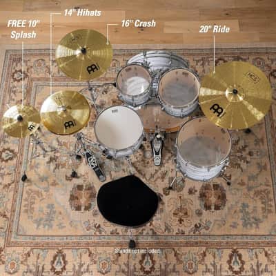 Meinl HCS Cymbal Set 14/16/20 w/FREE 10" Splash image 8