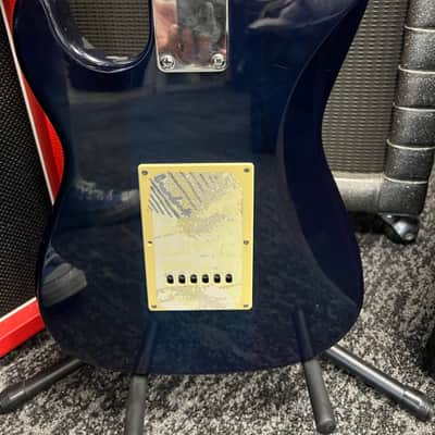 Johnson Strat 2000s - Transparent teal image 7