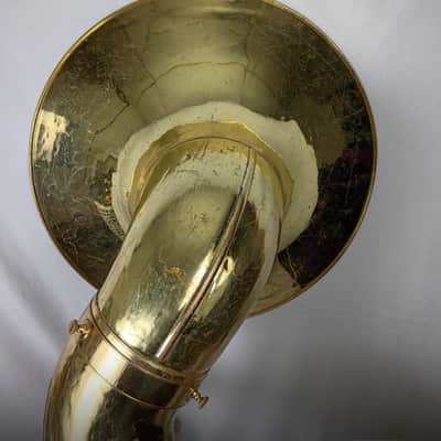 Conn 20K BBb Sousaphone with case and neck - Overhaul with dent removal image 7