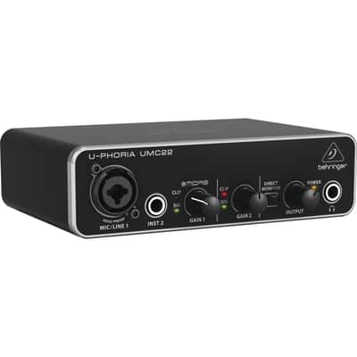 Behringer U-Phoria UMC22 USB Audio Interface - USB Audio Interface image 2