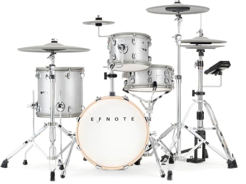 EFNOTE 5 Electronic Drum Set - White Sparkle image 1