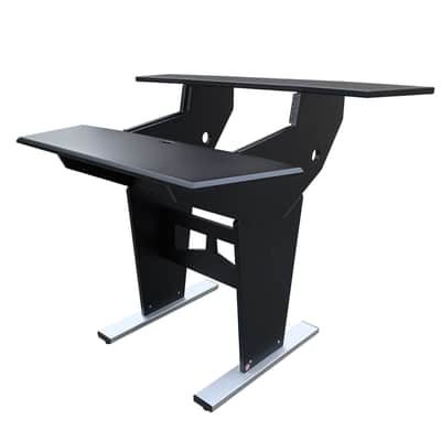 Bazel Studio Desk Analogue Single Workstation - Black image 3