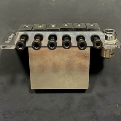 FLOYD ROSE® MADE IN GERMANY 80's CHROME "NFT" TREMOLO WITH MOUNTING HARDWARE. image 5