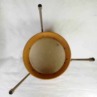 Sonor Timpani-Tom Drum 10 x 16" Vintage 70s Made In Germany 6Ply Natural Beech image 9