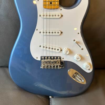 Fender Japan ST-57 2014 Stratocaster ST57 57 reissue 1957 Lake placid blue image 2