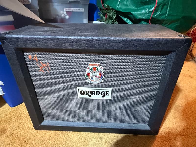Orange PPC212 120-Watt 2x12" Guitar Cabinet 2002 - Present - Black image 1