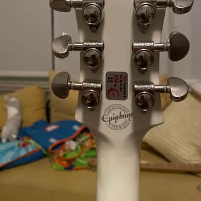 Epiphone Les Paul studio 2009 - White. image 4