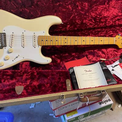 Fender Lincoln Brewster Stratocaster 7.5 lbs 2024 - Present - Olympic Pearl image 4