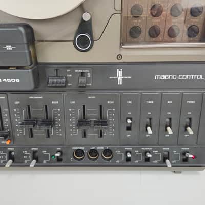 Philips - N4506 - Stereo Reel-to-Reel Deck - Serviced (New Belts) image 8