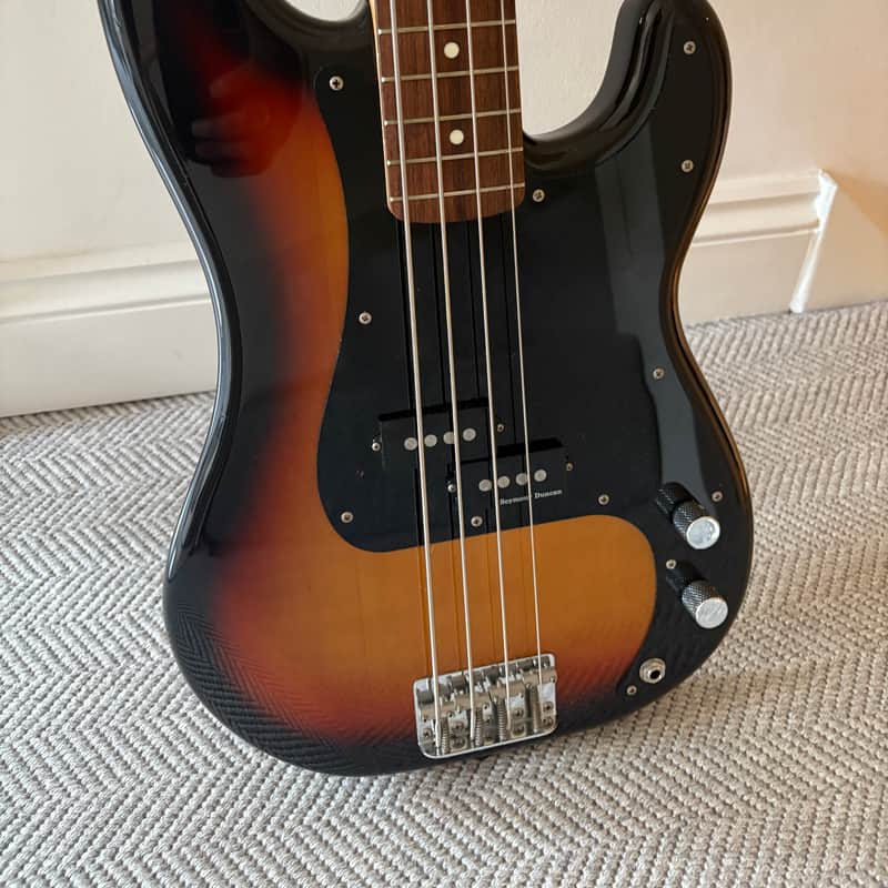 1992-1993 Squier Silver Series Precision Bass Sunburst