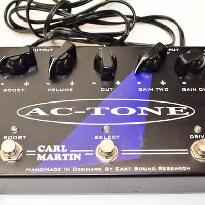 Carl Martin AC-Tone Dual Channel Overdrive Guitar Effect Pedal image 2