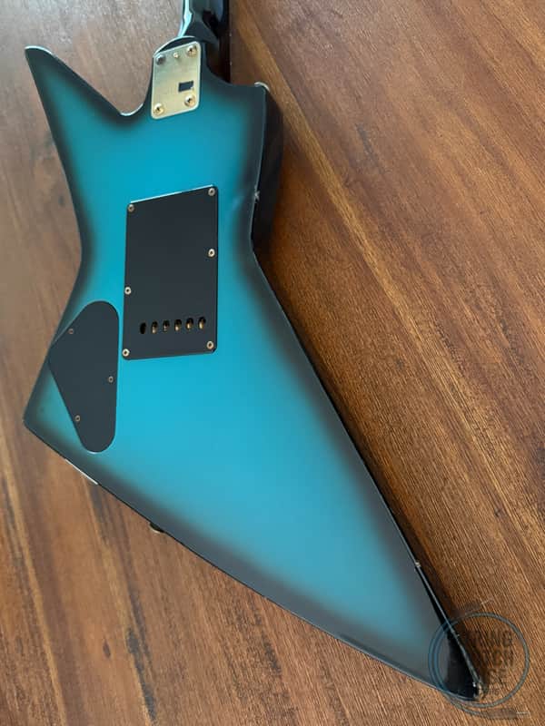 Aria Pro II, Explorer Guitar, ZZ Deluxe, Blue Black Burst, | Reverb