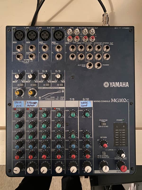 Yamaha MG102C 10 Channel Mixer | Reverb Canada
