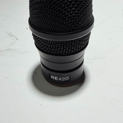 Electro-Voice RE420-RC3 premium condenser microphone head image 1