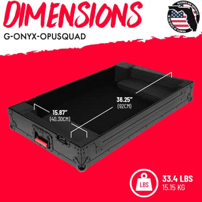 Gator Onyx Flight Hard Case for Pioneer DJ OPUS-QUAD Controller image 12