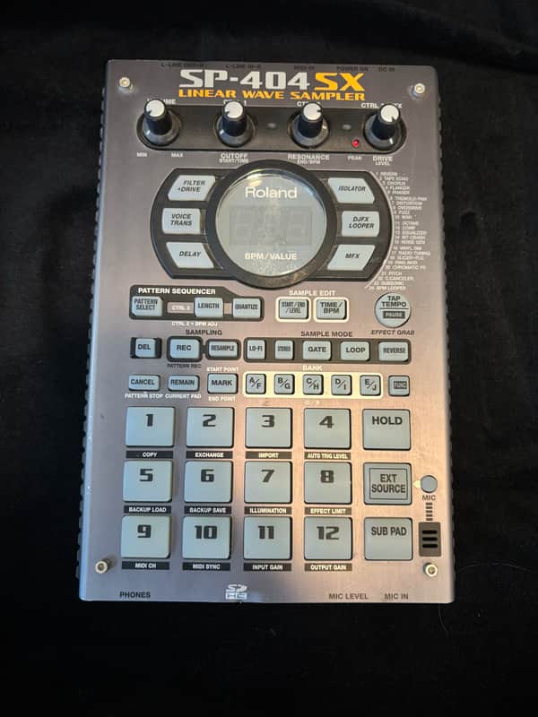 Roland SP-404SX Linear Wave Sampler 2009 - 2017 - Black image 1