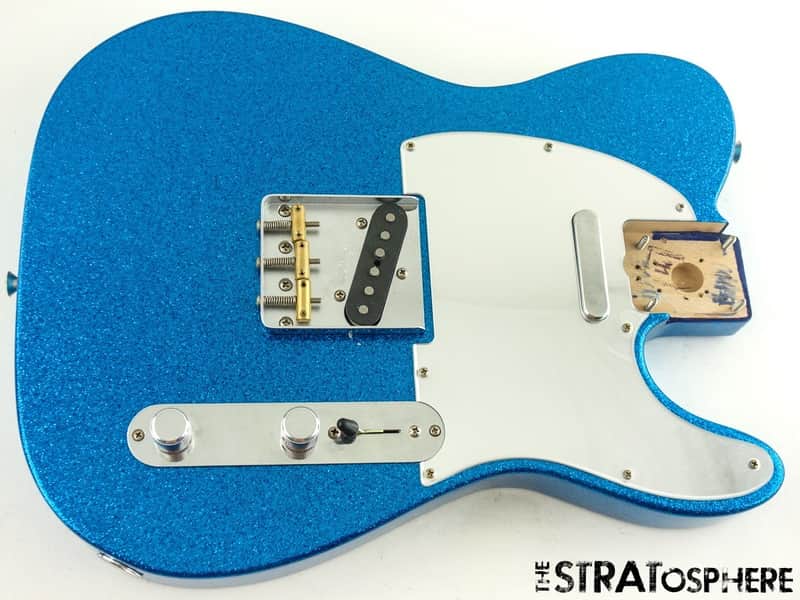 Fender J Mascis Road Worn Tele LOADED BODY, Telecaster Bottle Rocket Blue image 1