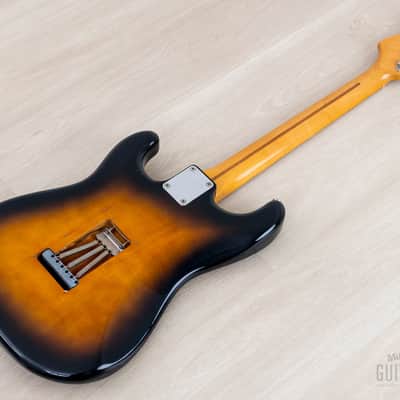 1987 Fender Stratocaster ‘57 Vintage Reissue ST57-55 Sunburst 100% Original w/ Case, Japan MIJ Fujigen image 13