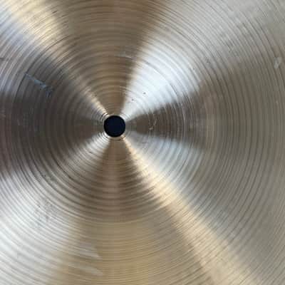 1990's A Zildjian Mixed Set 14" New Beat Hi-Hats - Natural Finish (ID-Lot-18) image 8