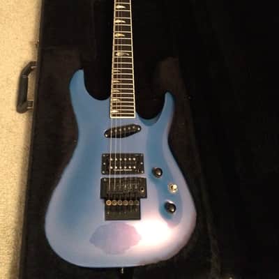 Kramer  Stagemaster Custom I 1987 Flip flop blue/ purple image 2