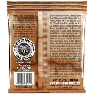 Ernie Ball Earthwood EB2151 .010-052 Phosphor Bronze image 2