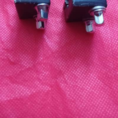 Vintage DW Drum Workshop Memory Locks (Old Style) - Gloss Black (Pair) image 6